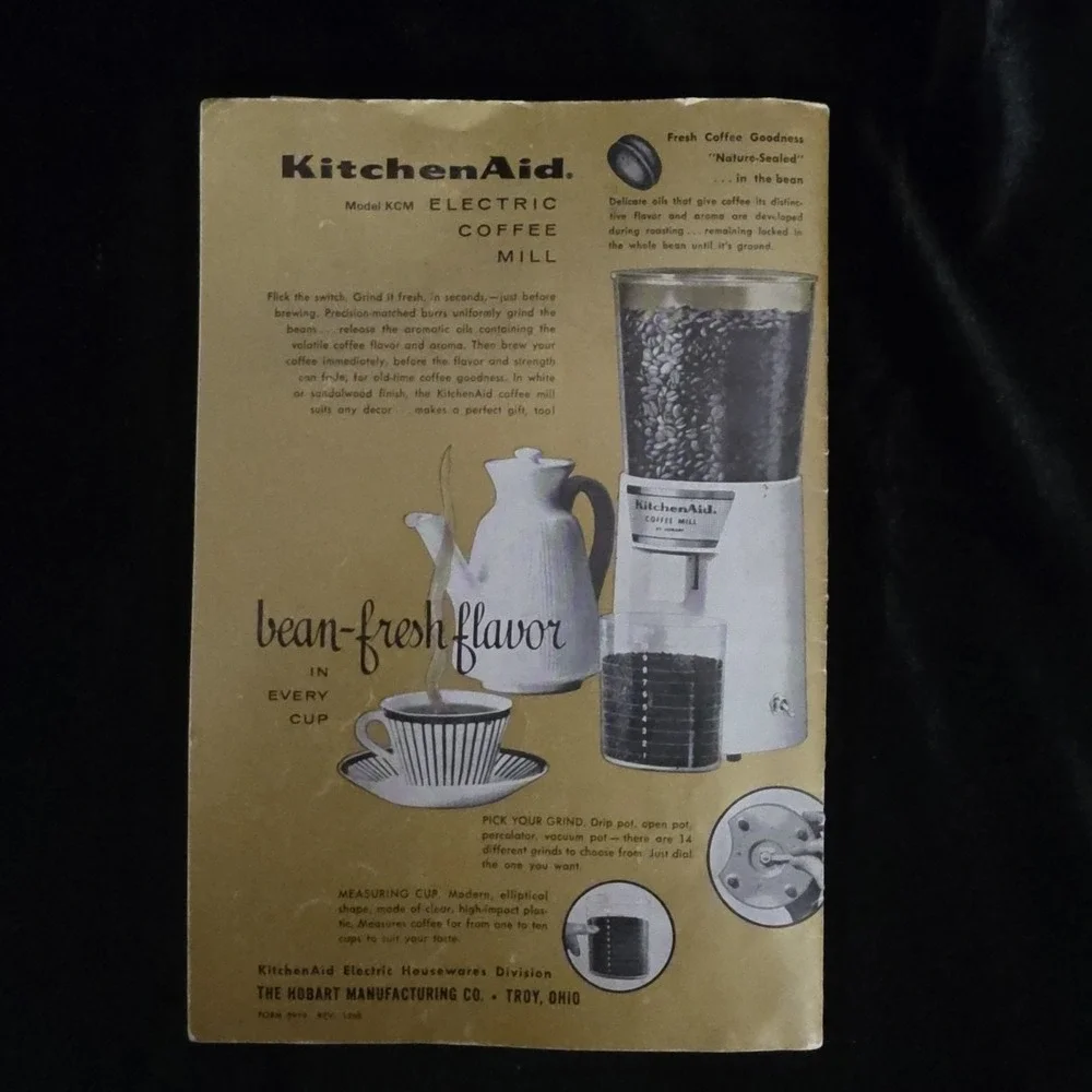 1965 KitchenAid Golden Anniversary Recipes & Instructions Booklet
